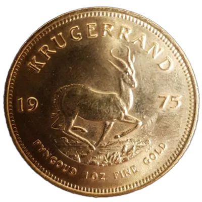 Krügerrand Goldmünze 1 Unze Jahrgang 1975