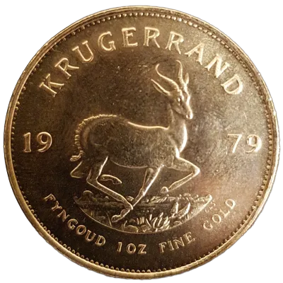 Krügerrand Goldmünze 1 Unze Jahrgang 1979