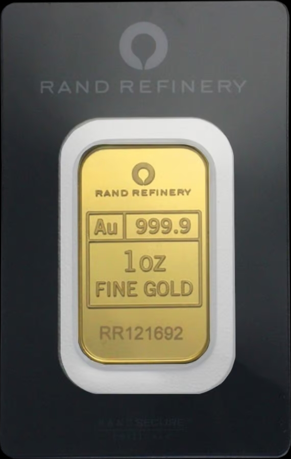 31,1 Gramm Goldbarren Rand Refinery - Elefanten- Umlaufware